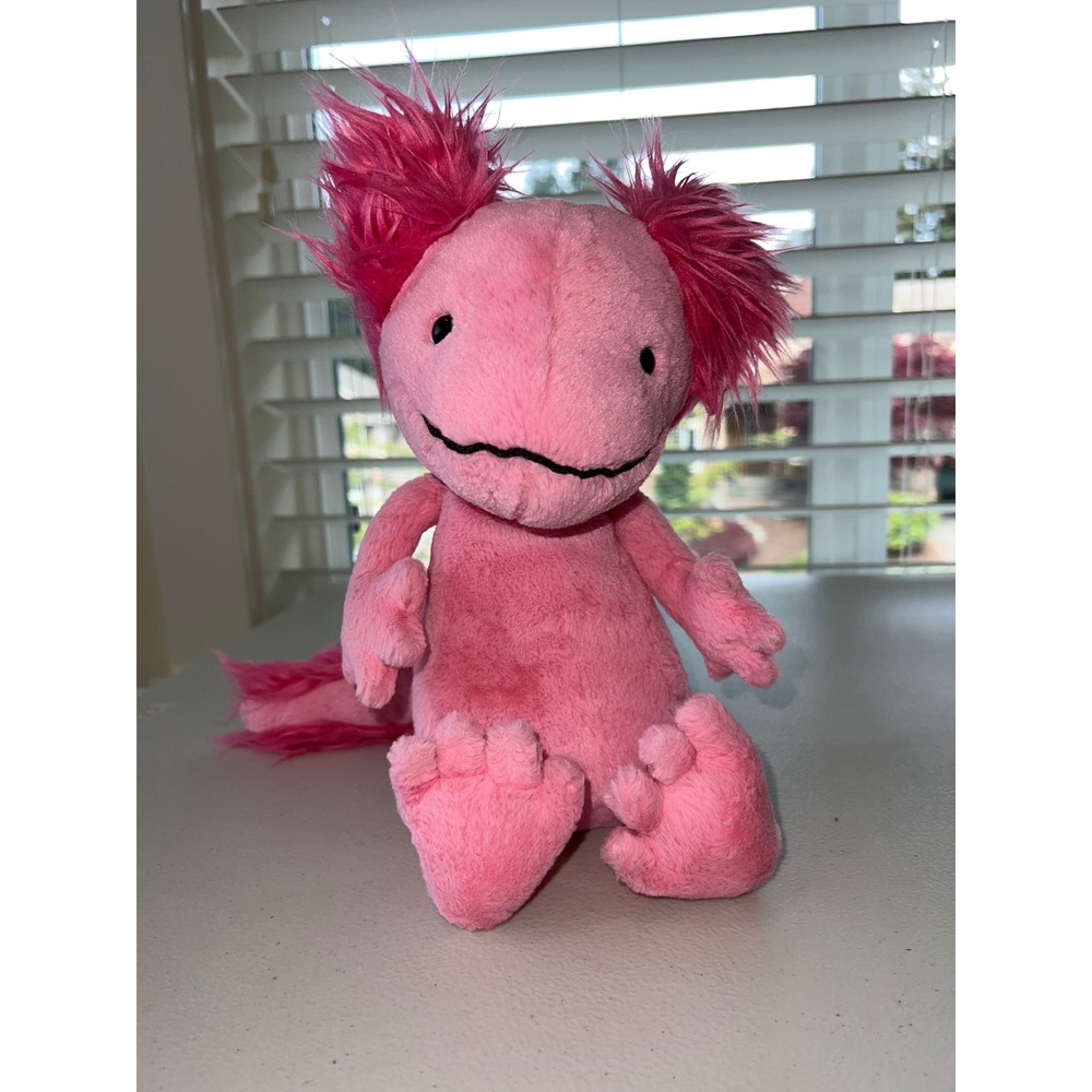 Jellycat Alice Axolotl Retired Plush Stuffed Animal Toy Tags Attached